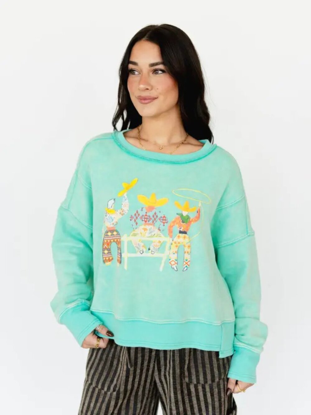 Mint 3 Amigos Sweatshirt NEW